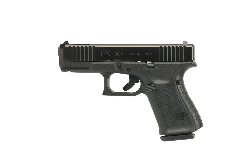 GLOCK 19 V 9MM LUGER FS COMPENSATED 10-SHOT BLACK TALO