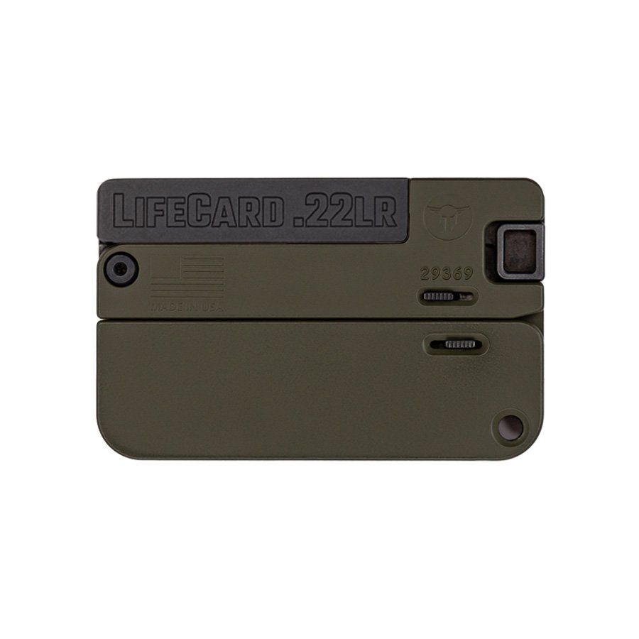 TRAILBLAZER LIFECARD 22LR SINGLE SHOT OD GREEN