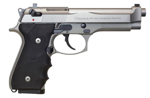 BERETTA 92 BRIGADIER 9MM 4.9" FS 10RD INOX CA-COMPLIANT