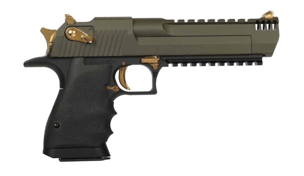 DESERT EAGLE L6 SERIES 357MAG 6" BLACK GREEN CERAKOTE