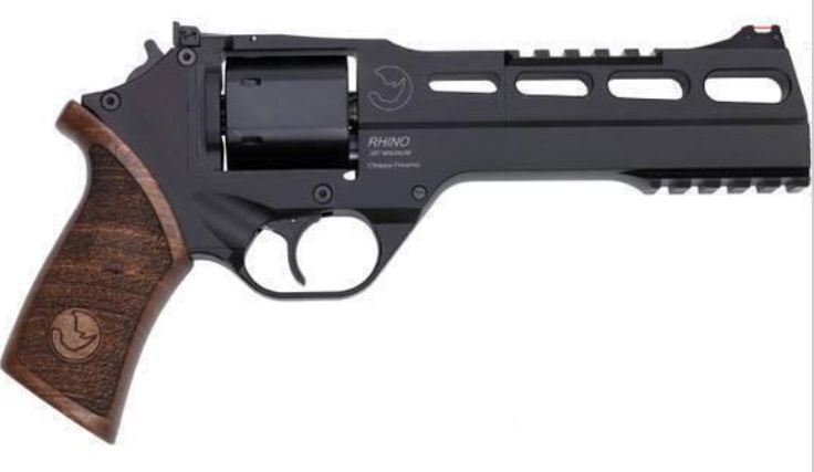 CHIAPPA RHINO 60SA 9MM 6" ADJ. SIGHT BLACK/WALNUT