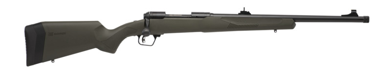 SAVAGE 110 HOG HUNTER 400 LEGEND THREADED OD GREEN<