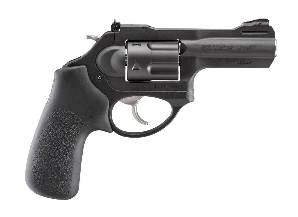 RUGER LCRX .9MM 3" FS 5-SHOT MATTE HOGUE TAMER <