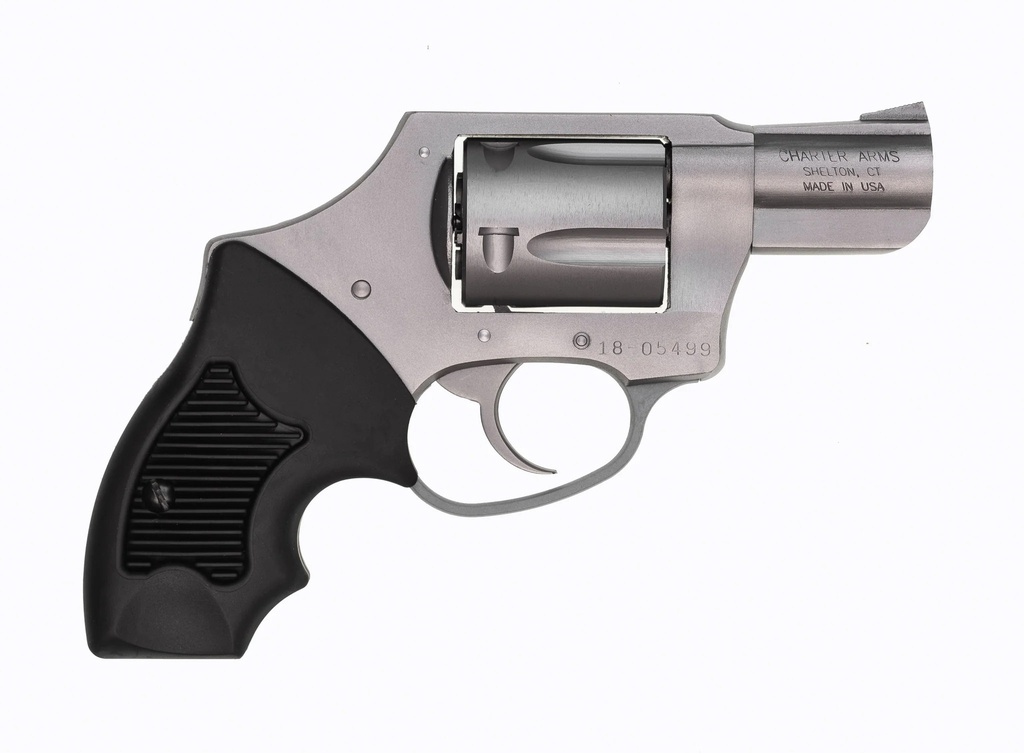 CHARTER ARMS UNDERCOVER LITE DAO 38SPL 2" ANODIZED S/S