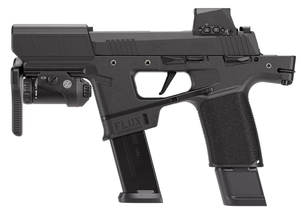 SIG P365 FLUX 9MM 6" ROMEOX/ FOXTROT1 25/21/17RD MAGS BRACE