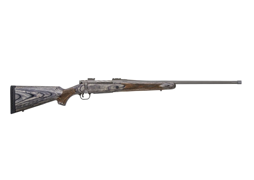 MOSSBERG PATRIOT 308 WIN 22" SS CERAKOTE/LAMINATE THREADED<