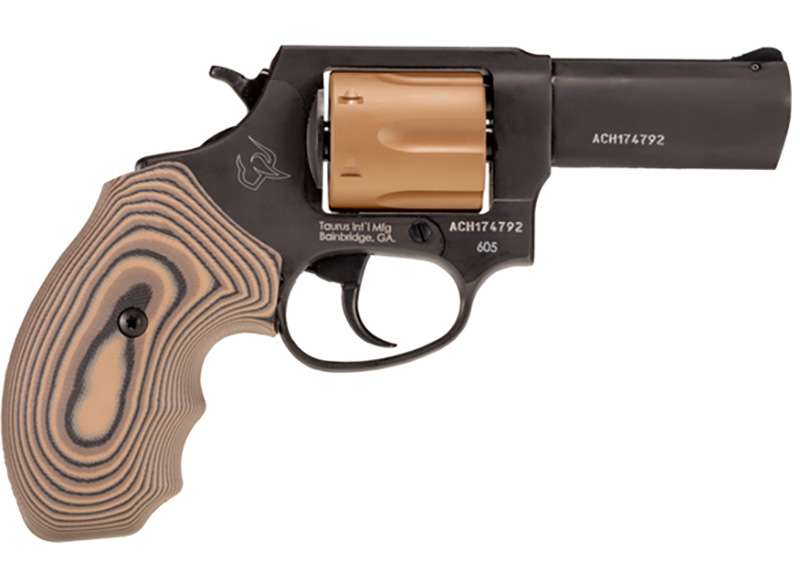 TAURUS 605 357MAG 3" FS 5-SHOT TWO TONE OPTIC READY