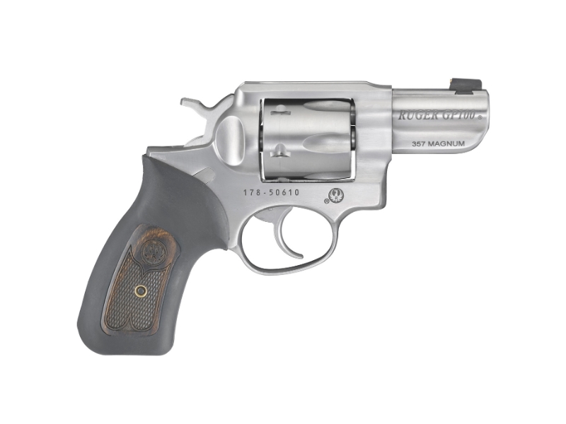 RUGER GP100 357MAG 2.5" GOLD BEAD FRONT SS (TALO)