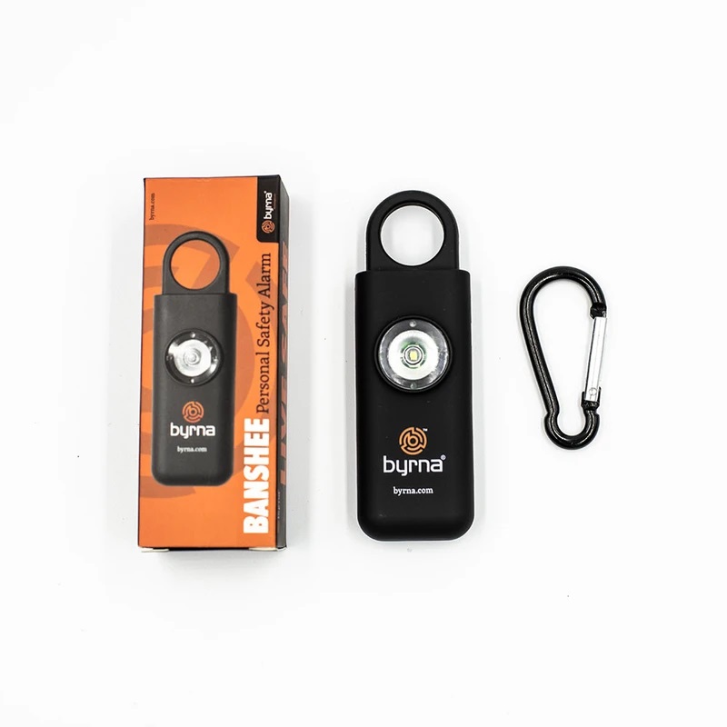BYRNA BANSHEE ALARM/FLASHING LIGHT DEVICE W/CLIP BLACK