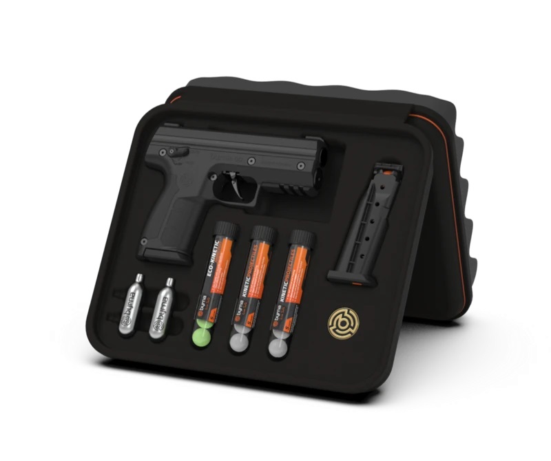 BYRNA SD KINETIC KIT BLACK W/ 2 MAGS & PROJECTILES