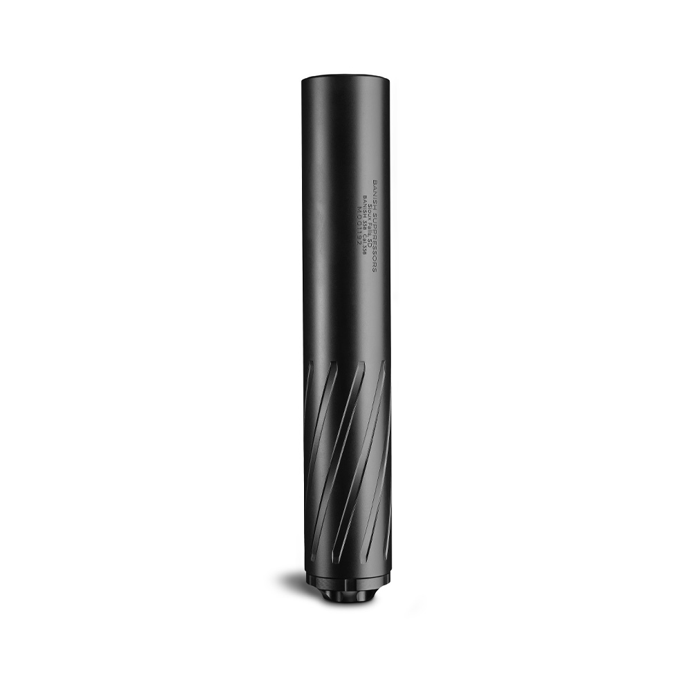 BANISH SUPPRESSORS BANISH338 TITANIUM 5/8X24 9.1" BLACK