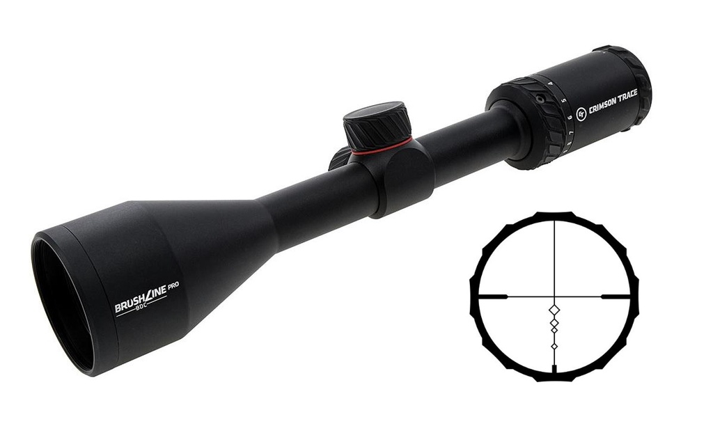 CRIMSON TRACE SCOPE BRUSHLINE PRO 3-9X50 BDC PRO MATTE<