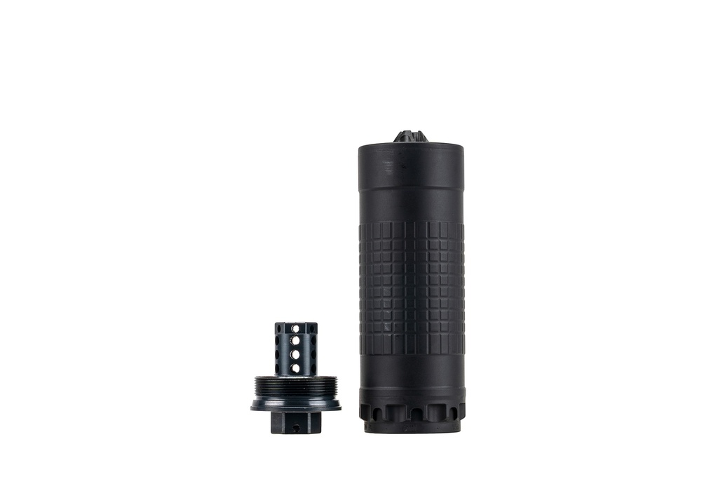 IWS6 6MM K SILENCER 1/2X28 BLK