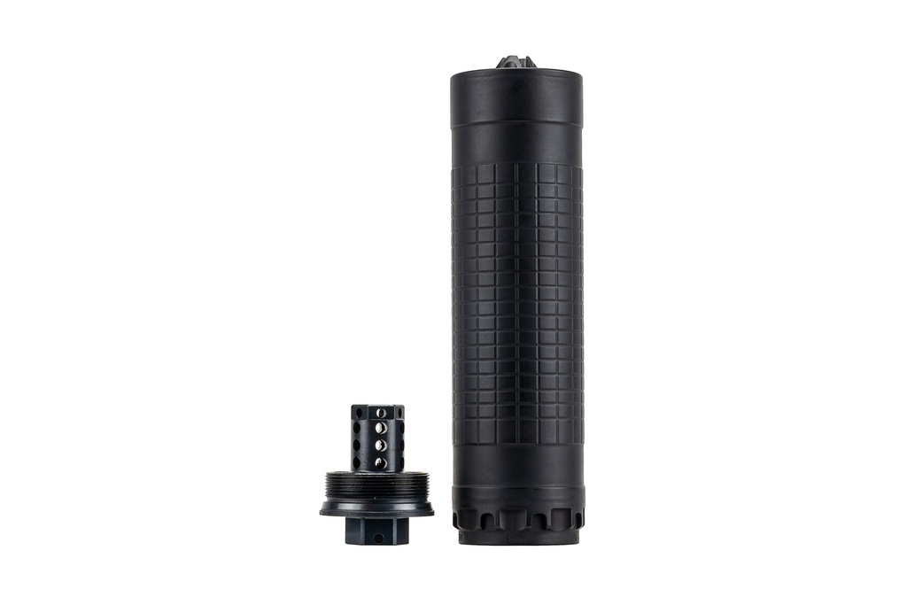 IWS6 6MM SILENCER 1/2X28 BLK