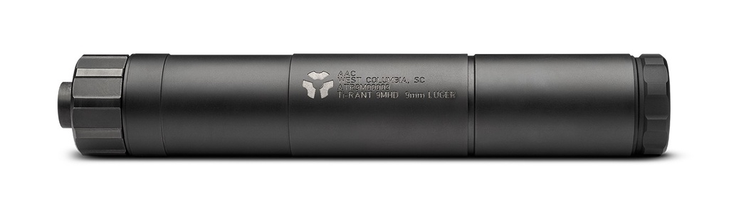AAC TI-RANT 9M HD SILENCER 9MM 2-IN-1 BLACK PVD
