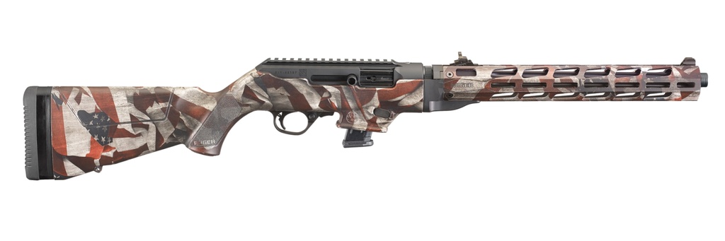 RUGER PC CARBINE 9MM LUGER 10-SHOT AMERICAN FLAG <