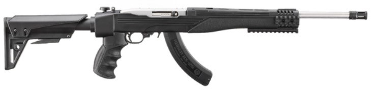 RUGER 10/22 ATI TACTICAL 22LR 16.5" S/S BBL 25-SH 6-POS STK
