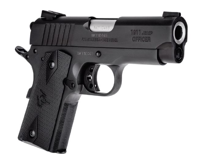 TAURUS 1911 OFFICER .45ACP 3.51" FS 6-SH MATTE BLACK <