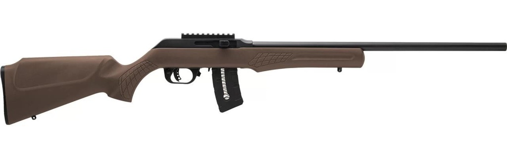 ROSSI RS22W2111B RS22  22 WMR 10+1 21", MATTE BLACK BARREL/REC, BROWN FIXED MONTE CARLO STOCK, OPTICS MOUNT
