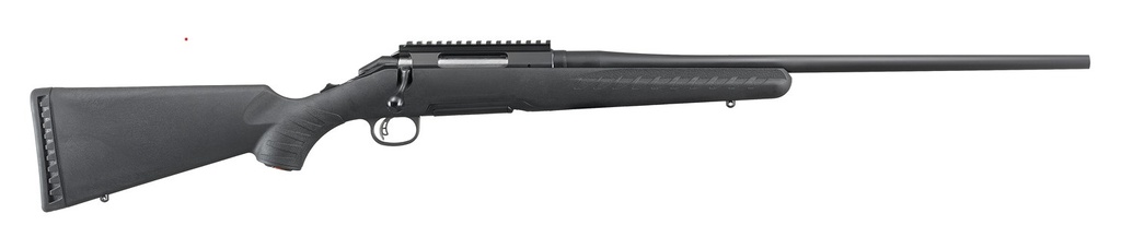 AMERICAN 7MM-08 BL/SY 22"    #