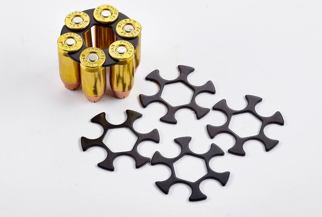 WILSON FULL MOON CLIP 45ACP 6RD BLUED 5-PACK!