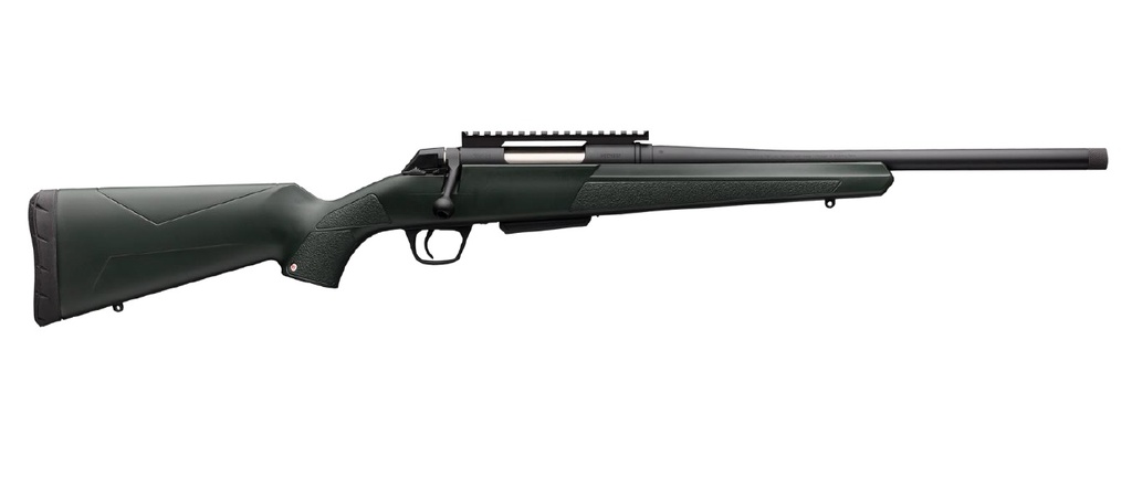WINCHESTER REPEATING ARMS 535757289 XPR STEALTH 6.5 CREEDMOOR CALIBER WITH 3+1 CAPACITY, 16.50" THREADED BARREL, BLACK PERMA-COTE METAL FINISH & GREEN SYNTHETIC STOCK RIGHT HAND (FULL SIZE)