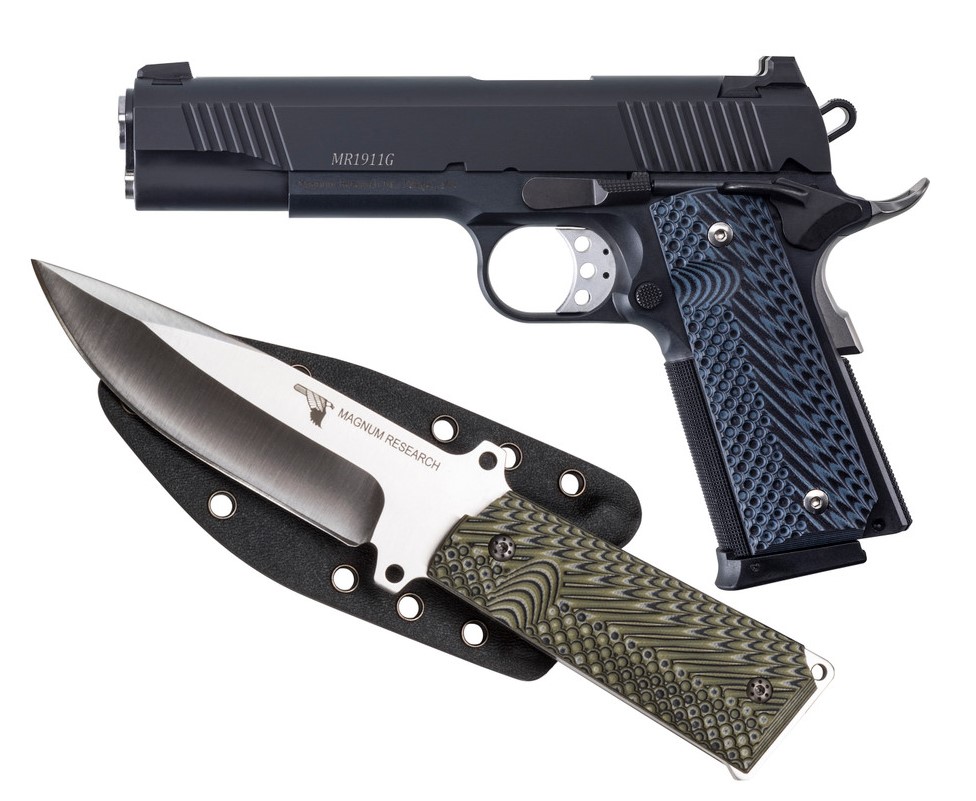 DE 1911 9MM 5" BLK KNIFE     #