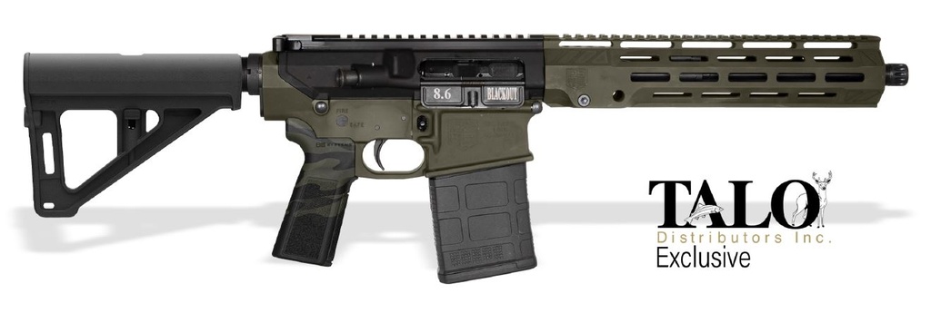 DB10 8.6BLK DUO 12" BRACE