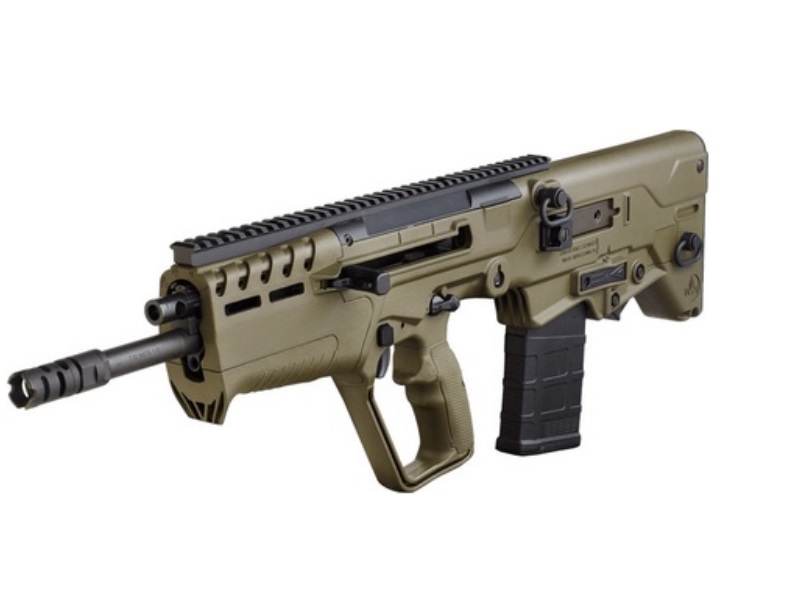 IWI US T7G2010 TAVOR 7 7.62X51MM NATO CALIBER WITH 20" BARREL, 10+1 CAPACITY, OD GREEN METAL FINISH, OD GREEN FIXED BULLPUP STOCK & POLYMER GRIP AMBIDEXTROUS HAND