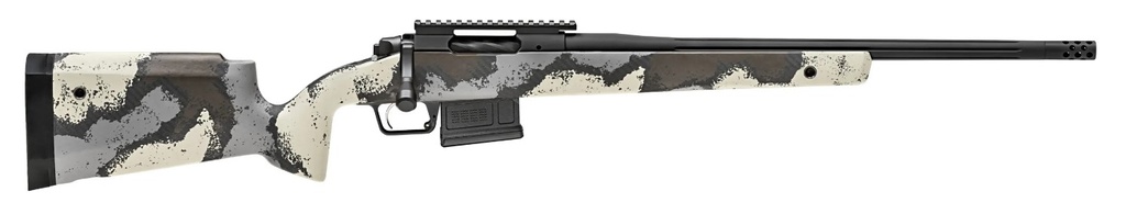 SPRINGFIELD ARMORY BAW9206CMD MODEL 2020 WAYPOINT  6MM CREEDMOOR 5+1 CAP 20" DESERT VERDE CERAKOTE REC/BARREL RIDGELINE CAMO CARBON FIBER HYBRID PROFILE WITH M-LOK STOCK RIGHT HAND (FULL SIZE)