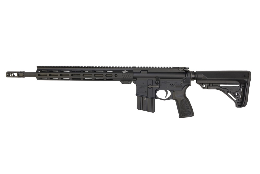 BUSHMASTER 0010015BLK BRAVO ZULU 450 BUSHMASTER 16" 5+1, BLACK, ANODIZED ALUMINUM REC, 14" M-LOK, MAGPUL SL CARBINE STOCK & MOE GRIP, SNAKE CHARMER MUZZLE BRAKE