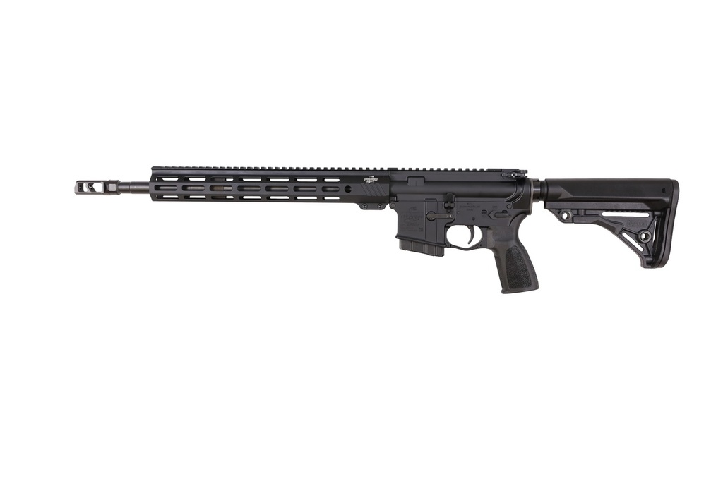 BUSHMASTER 0010006CA BRAVO ZULU *CA COMPLIANT 5.56X45MM NATO 16" 10+1, BLACK BARREL/REC, 14" M-LOK, MAGPUL SL CARBINE STOCK & MOE GRIP, SNAKE CHARMER MUZZLE BRAKE