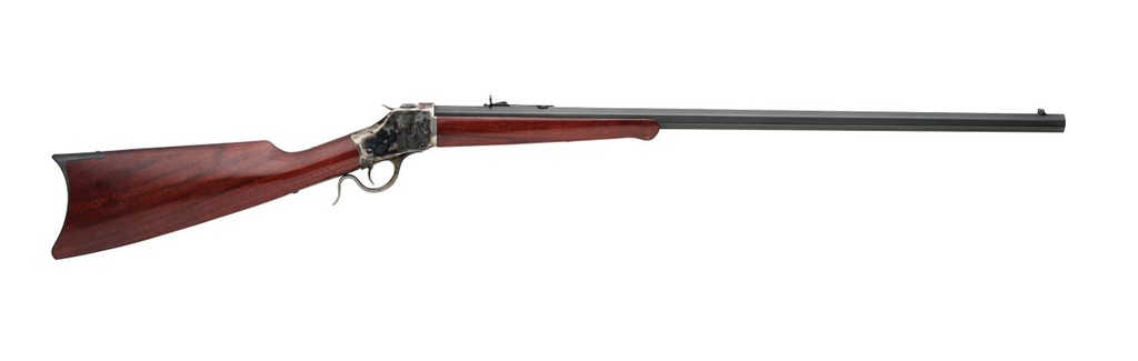 TAYLORS & COMPANY 550215 1885 HIGH WALL 45-70 GOV CALIBER WITH 1RD CAPACITY, 30" BLUED BARREL, COLOR CASE HARDENED METAL FINISH & WALNUT STOCK RIGHT HAND (FULL SIZE)