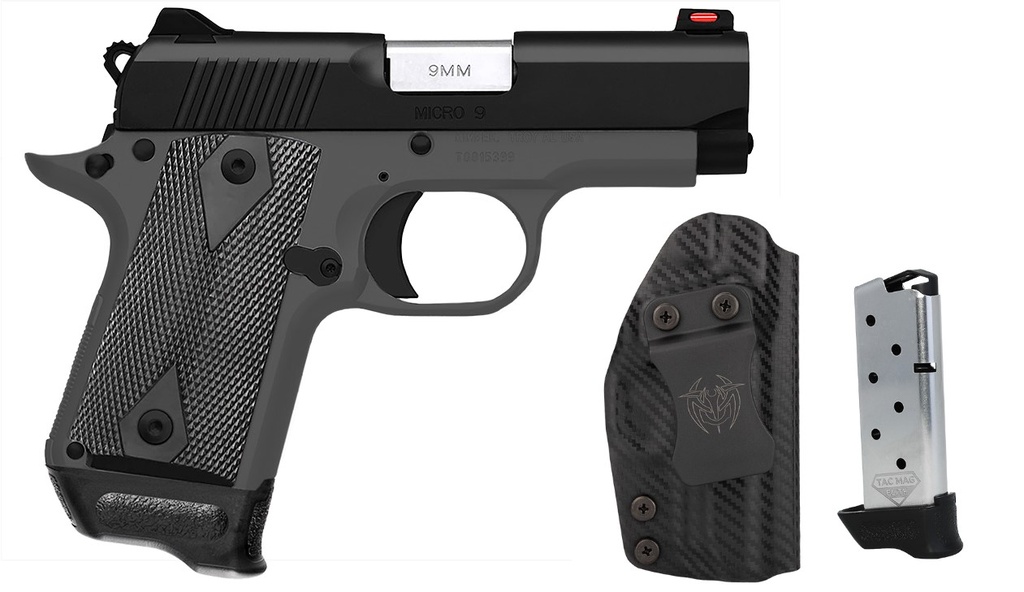 KIMBER 3300257 MICRO 9 SHADOW GHOST 9MM 3.15"  RTC