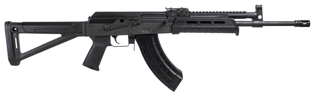 CENTURY ARMS RI4378N VSKA TROOPER 7.62X39MM 30+1 16.50" BARREL W/FLASH HIDER, BLACK HARD COAT ANODIZED ALUMINUM RECEIVER, MAGPUL MOE AK STOCK, PISTOL GRIP & ULTIMAK HANDGUARD