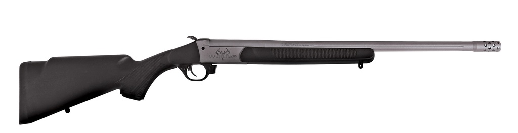 TRADITIONS CR351130WT OUTFITTER G3 FULL SIZE 35 WHELEN 1RD 22" STAINLESS CERAKOTE FLUTED THREADED BARREL, DRILLED & TAPPED STEEL RECEIVER, FIXED BLACK SYNTHETIC STOCK, RIGHT HAND