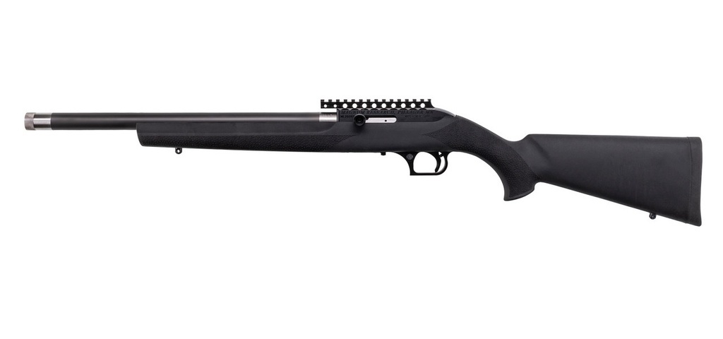 MAGNUM RESEARCH SSH22GT MAGNUM LITE SWITCHBOLT 22 LR 10+1 16.50" BLACK CARBON FIBER THREADED BARREL, BLACK W/INTEGRAL SCOPE BASE RECEIVER, BLACK FIXED HOGUE OVERMOLDED STOCK, RIGHT HAND