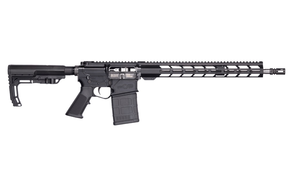 PATRIOT ORDNANCE FACTORY 02357  LMR BASE 308 WIN 20+1 16.50" BLACK ALUMINUM RECEIVER A2 STYLE GRIP