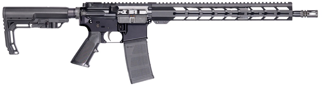 PATRIOT ORDNANCE FACTORY 02315  P-15 BASE 5.56 NATO 30+1 16.50" BLACK ANODIZED A2 STYLE GRIP