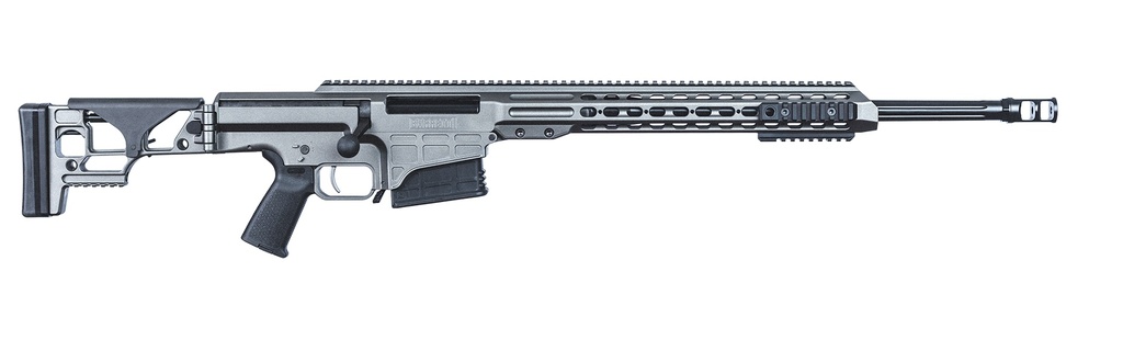 BARRETT 18498 MRAD  6.5 CREEDMOOR 24" 10+1 TUNGSTEN GRAY CERAKOTE GRAY FIXED ADJUSTABLE COMB STOCK BLACK POLYMER GRIP RIGHT HAND