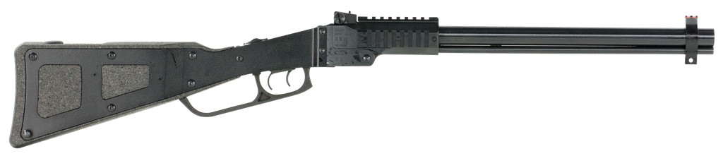 CHIAPPA FIREARMS 500188 M6  22 LR 12 GAUGE 1+1 18.50" BLUED BREAK OPEN BARREL, BLUED PICATINNY RAIL RECEIVER, FIXED W/STORAGE BLACK METAL STOCK, RIGHT HAND