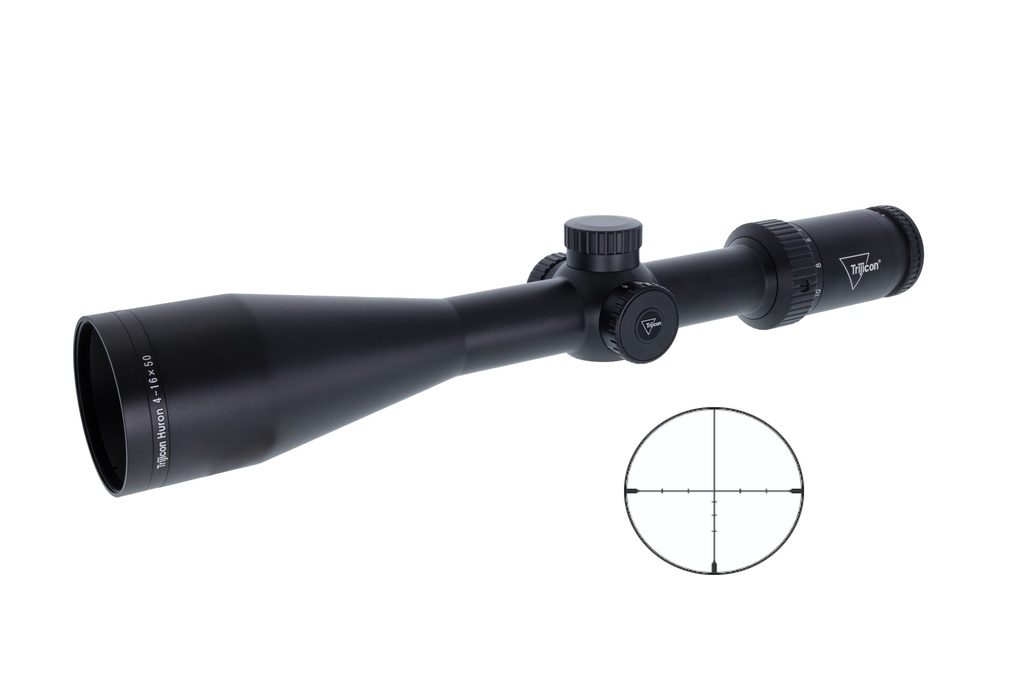 TRIJICON 2700009 HURON  SATIN BLACK 4-16X 50MM 30MM TUBE BDC HUNTER HOLDS RETICLE