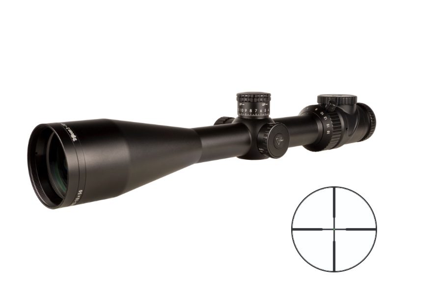 TRIJICON 200166 ACCUPOINT  SATIN BLACK 3-18X50MM 30MM TUBE ILLUMINATED DUPLEX W/GREEN DOT RETICLE