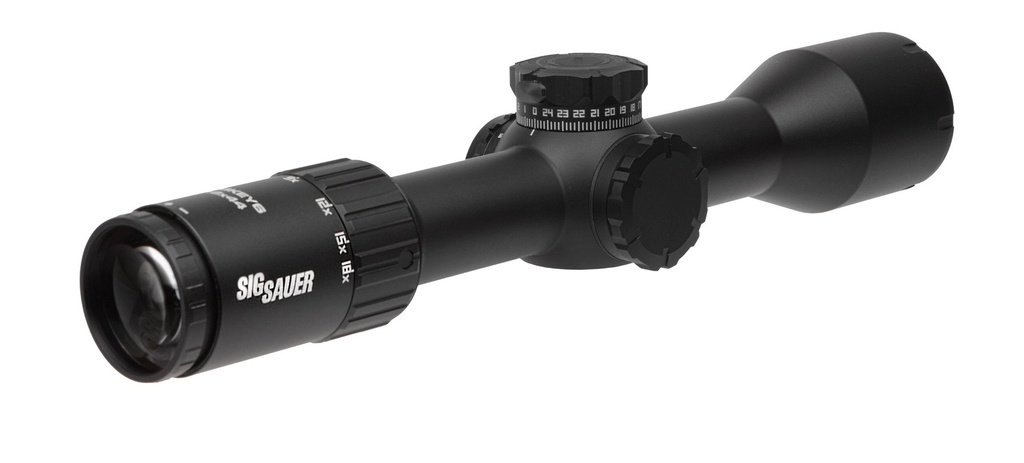 SIG SOW63115    WHISKEY6 3-18X44 30MM FFP MOA  BLK