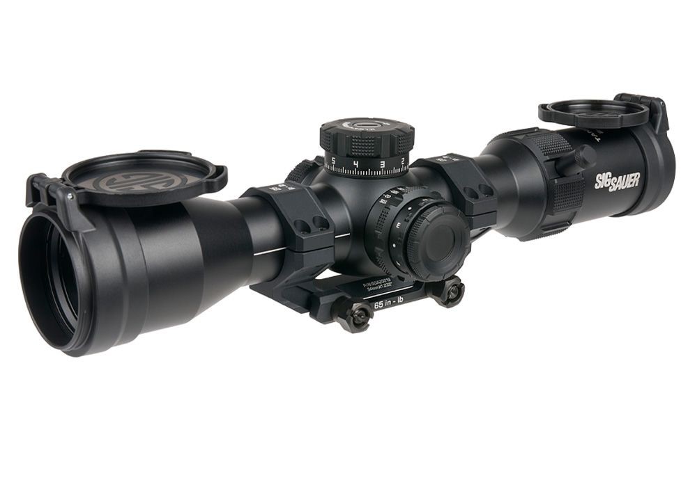SIG SAUER ELECTRO-OPTICS SOTM62001 TANGO-MSR  BLACK 2-12X40MM, 34MM TUBE ILLUMINATED MRAD MILLING 2.0 RETICLE