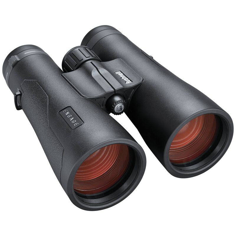BUSHNELL BEN1250 ENGAGE EDX 12X50MM BAK-4 ROOF PRISM, CENTER FOCUS, BLACK