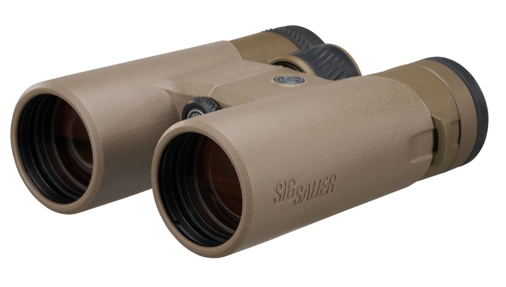 SIG SAUER ELECTRO-OPTICS SOZ40001 ZULU4 HD 10X42MM SCHMIDT-PECHAN PRISM, COYOTE TAN ALUMINUM W/RUBBER ARMOR