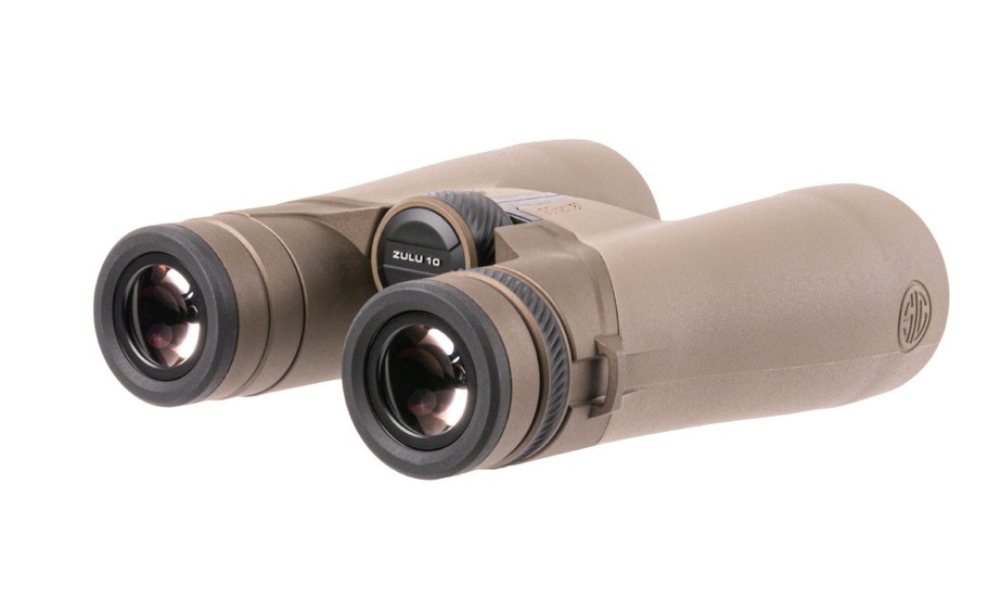 SIG SAUER ELECTRO-OPTICS SOZ10001 ZULU10 HDX 10X42MM HDX ABBE-KOENIG PRISM, COYOTE ALUMINUM W/RUBBER ARMOR