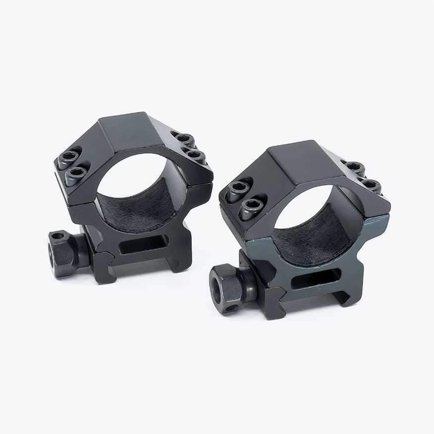 RITON OPTICS X1H SCOPE RINGS  MATTE BLACK 1" HIGH