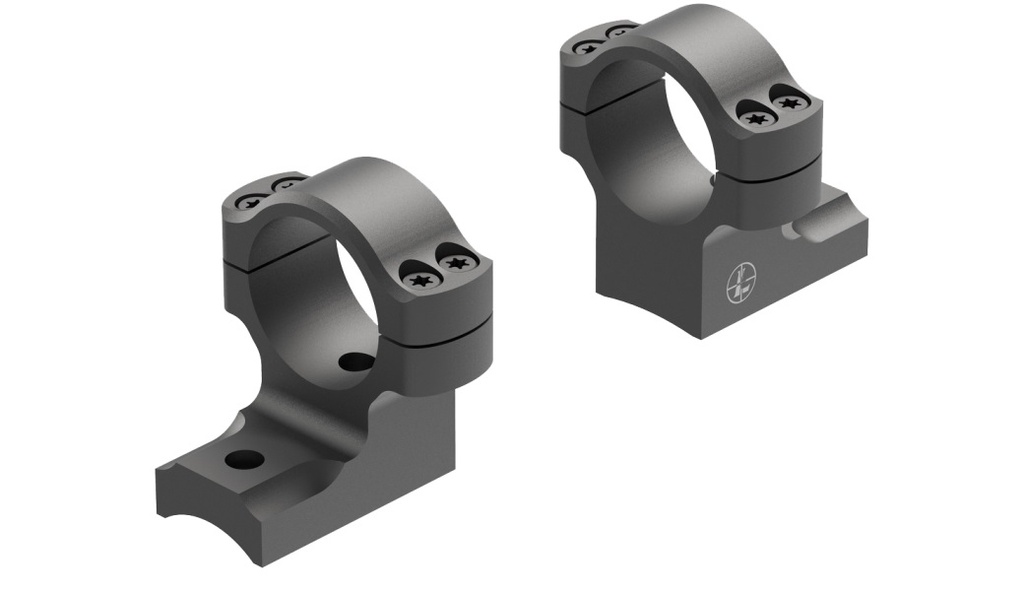 LEUPOLD 177159 BACKCOUNTRY  BLACK 7075 T-6 ALUMINUM 30MM TUBE MEDIUM FITS WEATHERBY MARK V 6 LUG